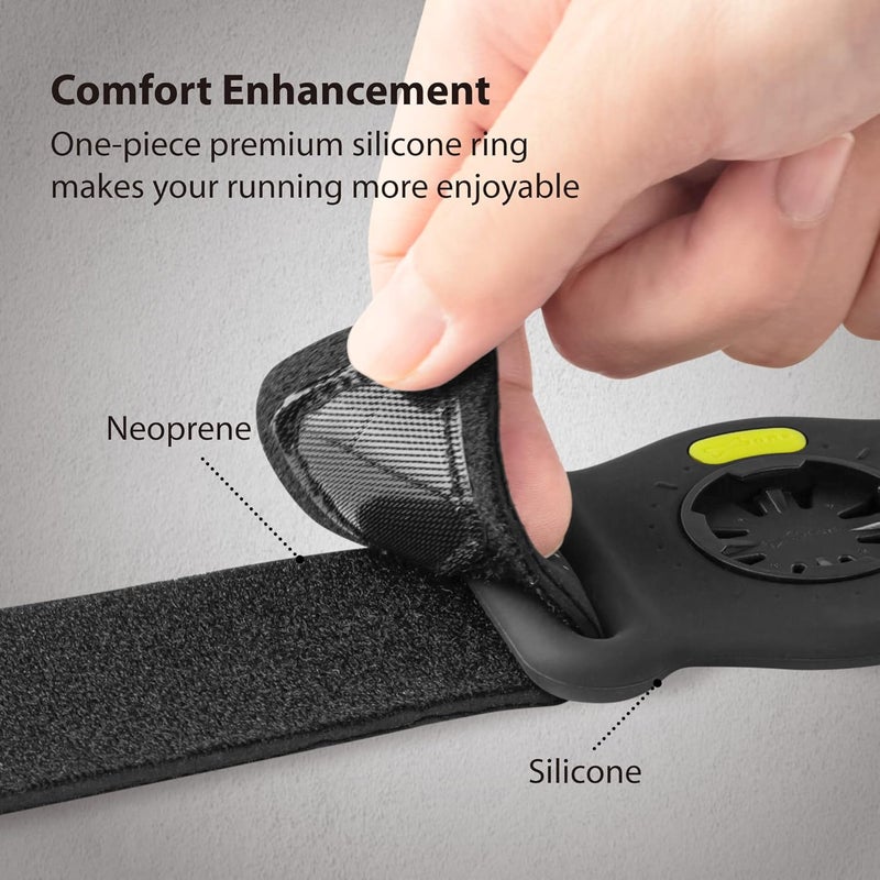 BONE COLLECTION Bone Run Tie Connect Kit 2, Running Cell Phone Holder, Detachable & 360° Rotatable Sport Armband, Skin-Friendly Silicone Workout Phone Carrier Compatible with Most Smartphones (Connection Kit) - Image 3